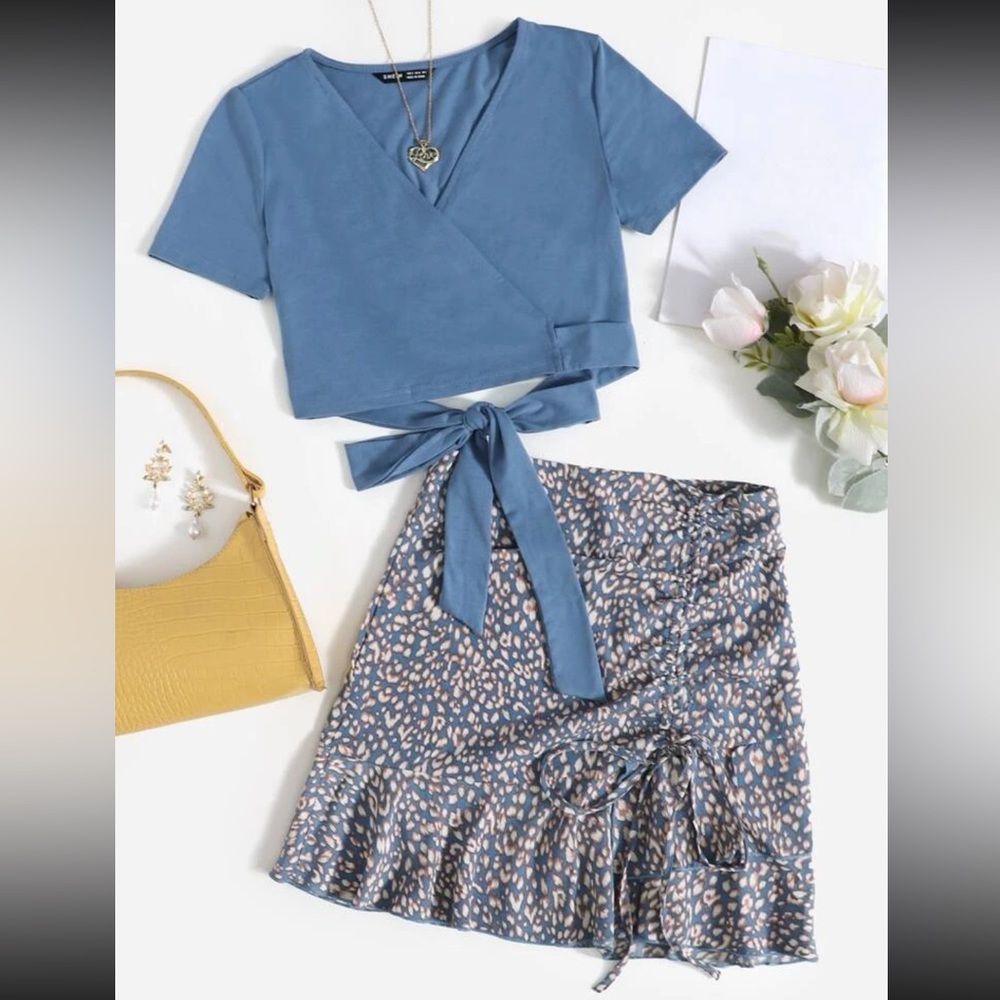 Shein Skirt and Top Set